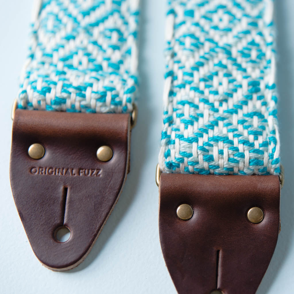 Handwoven Guitar Strap in BNA