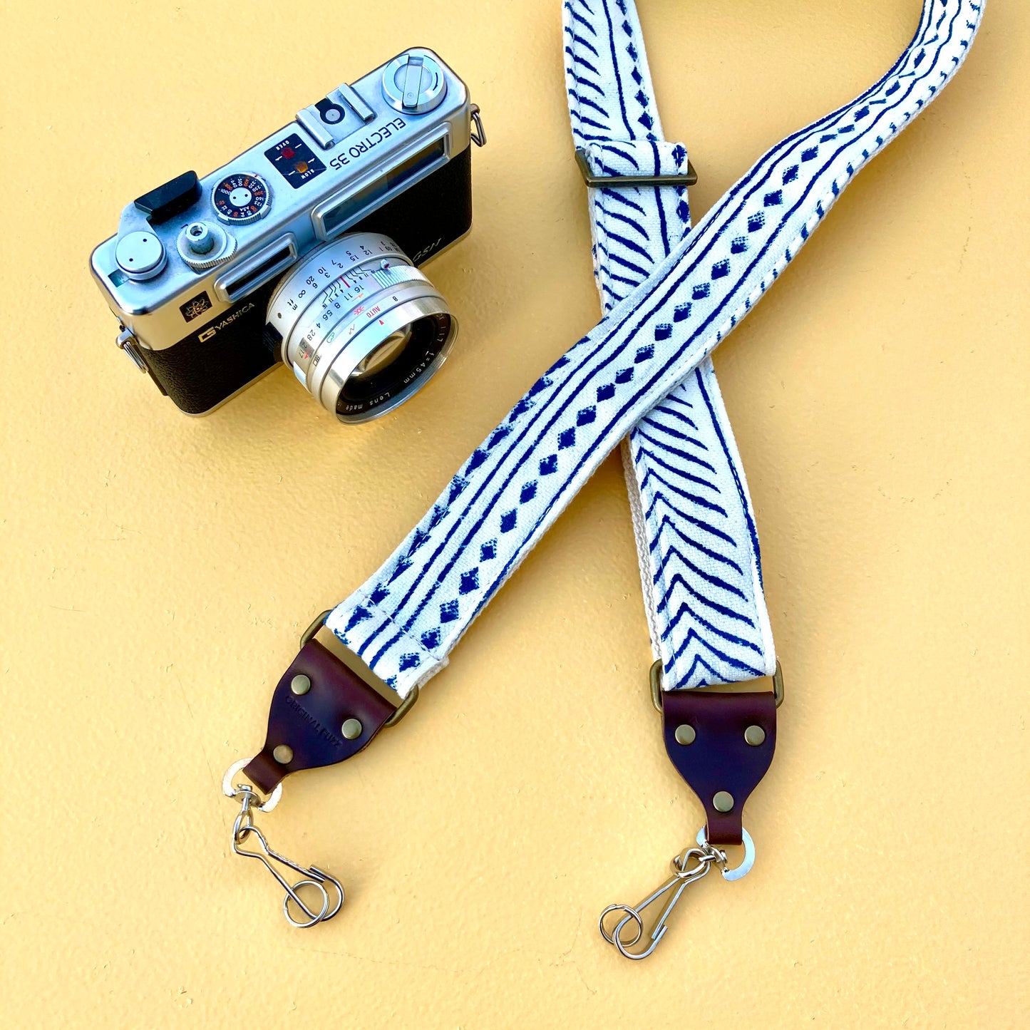 Indian Skinny Camera Strap in Martin Courtney