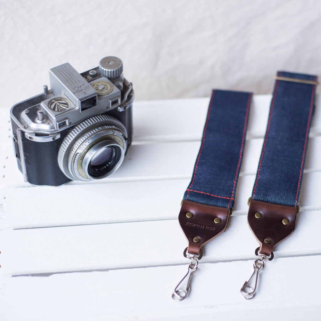 Nashville Series Camera Strap in Blue Denim