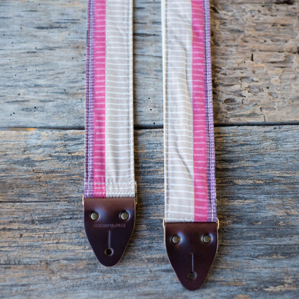Reclaimed Guitar Strap in Poland Avenue