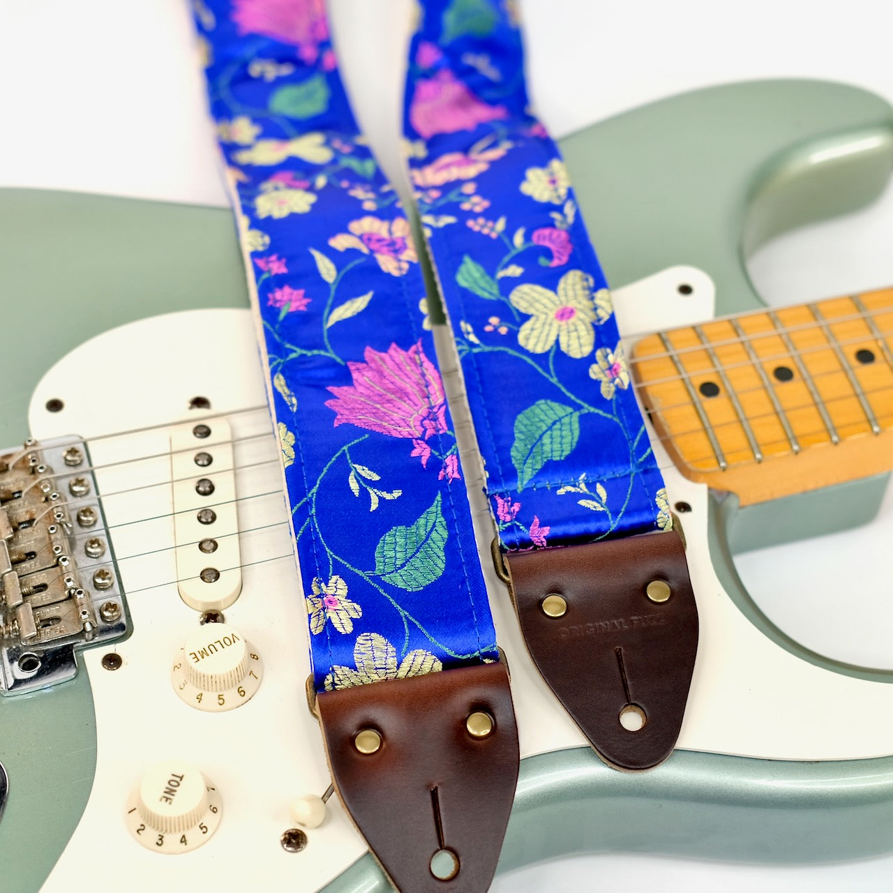 Floral Guitar Strap in Baker Street