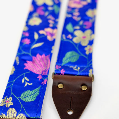 Floral Guitar Strap in Baker Street