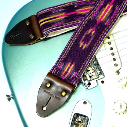 Guatemalan Guitar Strap in Patzun