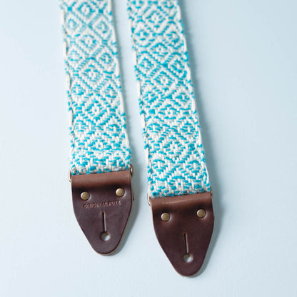 Handwoven Guitar Strap in BNA
