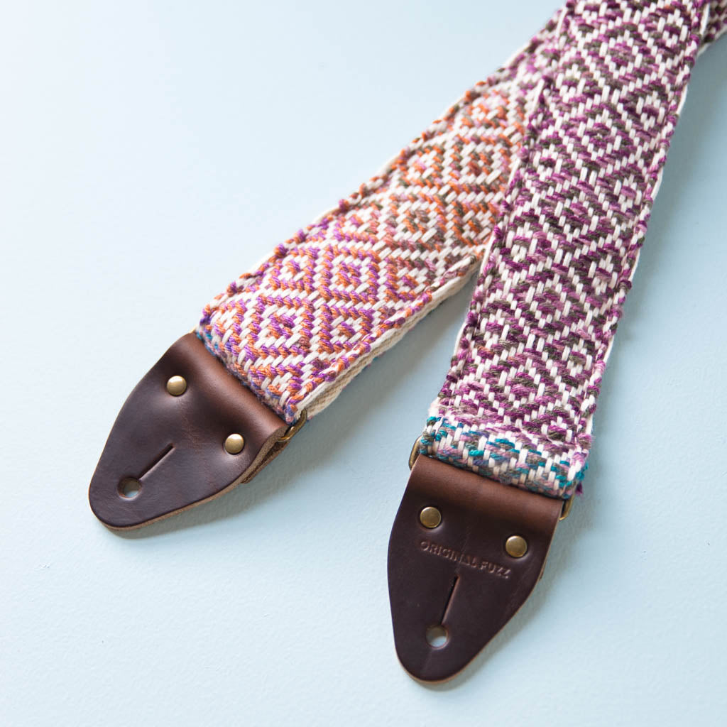 Handwoven Guitar Strap in LAX