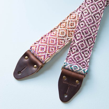 Handwoven Guitar Strap in LAX