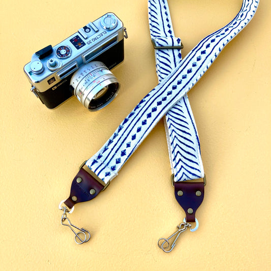 Indian Skinny Camera Strap in Martin Courtney