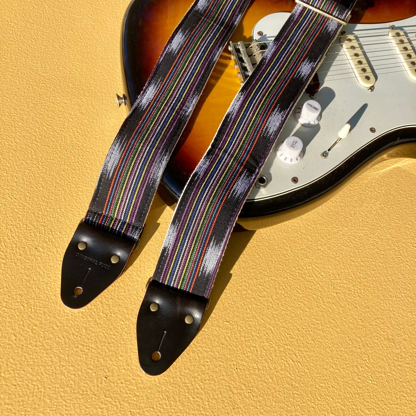 Guatemalan Guitar Strap in Flores