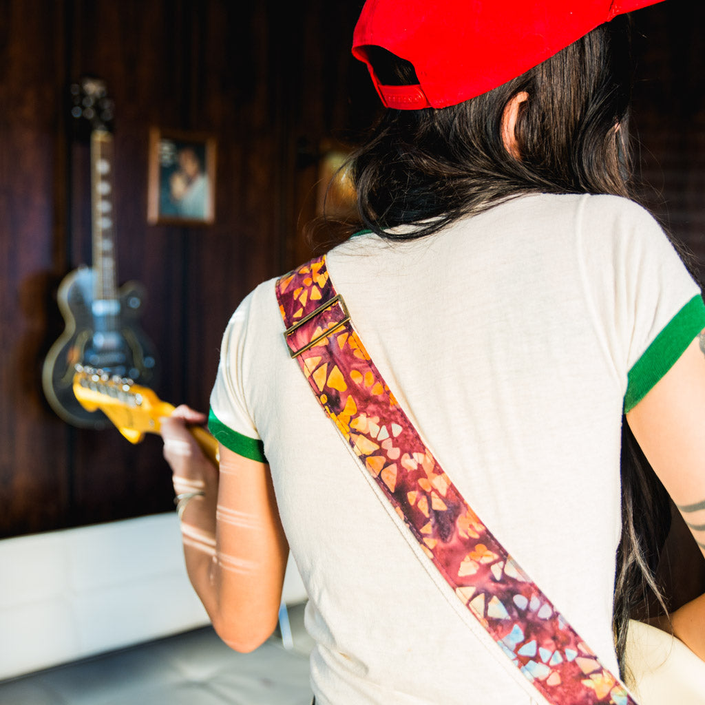 percy warner nashville guitar strap by original fuzz 