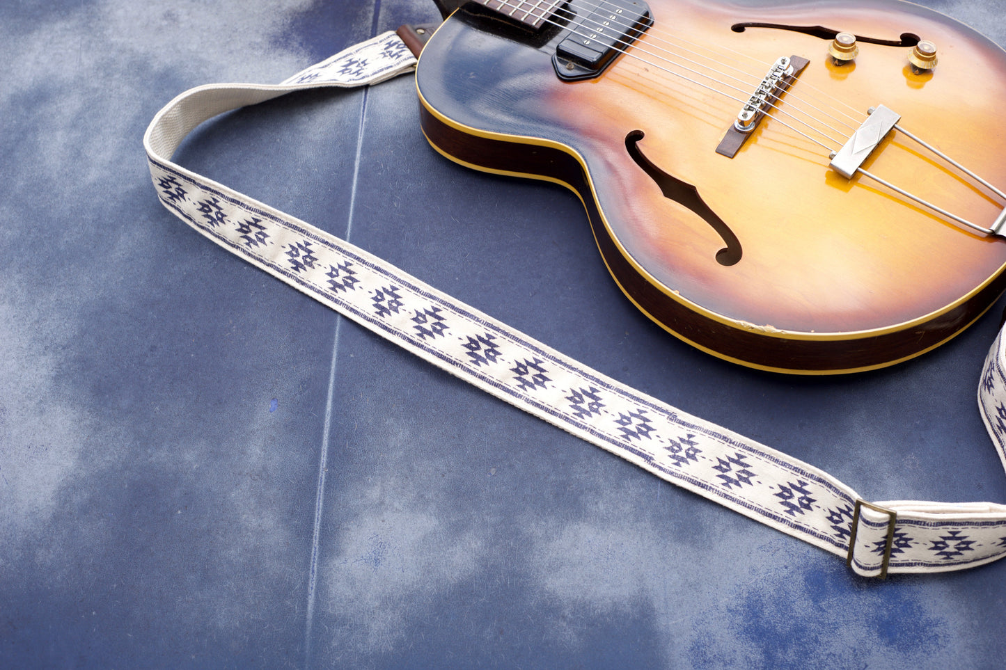 Silkscreen Guitar Strap in Reed Turchi