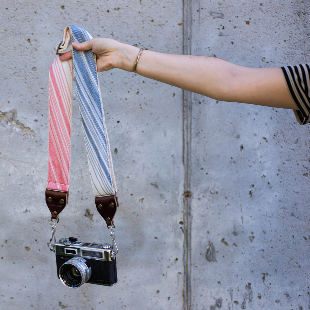 Vintage Camera Strap in Franklin Street