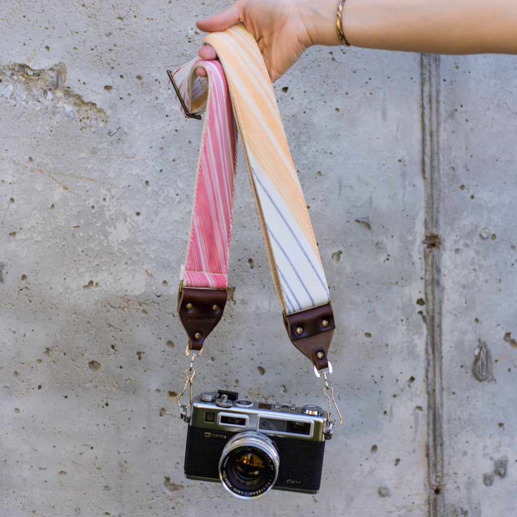 Vintage Camera Strap in Franklin Street