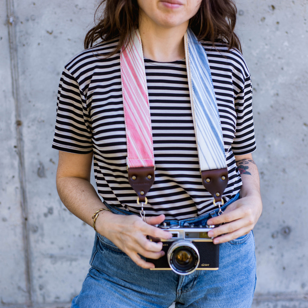 Vintage Camera Strap in Franklin Street