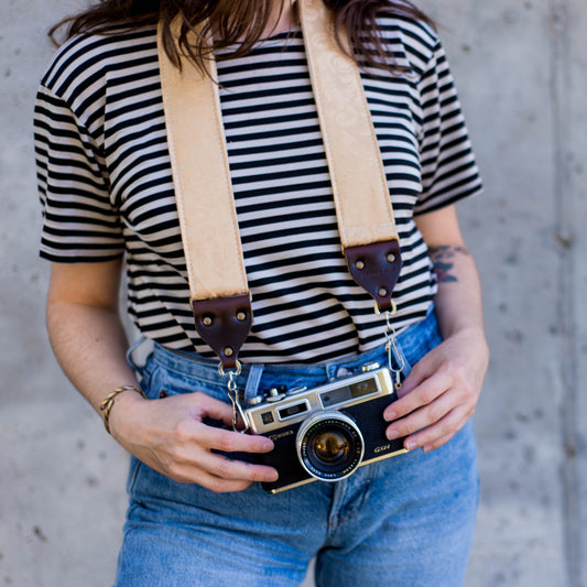 Reclaimed Camera Strap in Lorimer