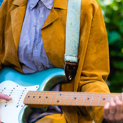 Reclaimed Guitar Strap in Main Street