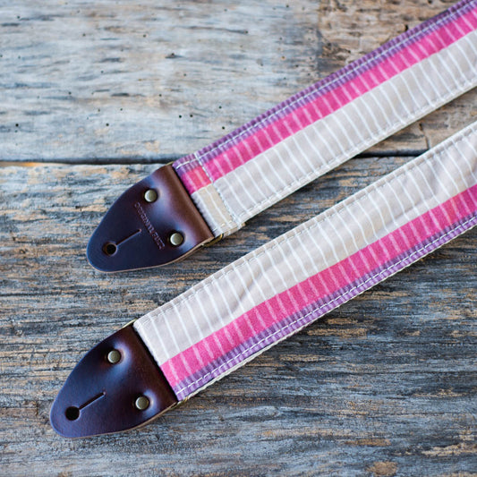 Reclaimed Guitar Strap in Poland Avenue