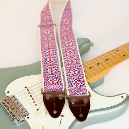 Vintage Guitar Strap in Duckworth Ave
